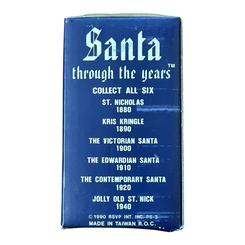 The Victorian Santa 1900‎ Santa Through The Years Porcelain Figure